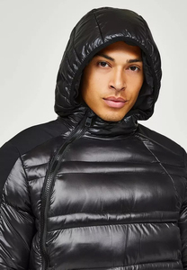 Vente en gros 2025 Vestes bouffantes en toile épaisse 100% coton pour hommes, col montant avant personnalisable, style High Street - Product Image 5