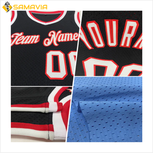 เสื้อบาสเก็ตบอลผ้าเจอร์ซี่น้ำหนักเบาพิมพ์โลโก้ตามสั่งผลิตในปากีสถาน - Product Image 5