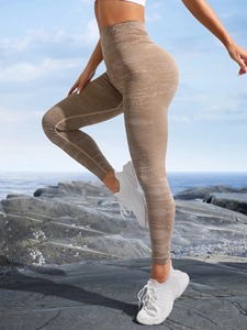 Leggings de Yoga de Cintura Alta para Mujer, Pantalones de Yoga Elásticos para Gimnasio, Cintura Elástica, Pantalones de Entrenamiento para Mujer - Product Image 4