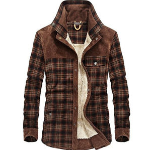 Chaqueta de cuero para hombre, elegante, con cierre frontal, manga larga, ropa de abrigo de invierno diseñada para brindar comodidad, durabilidad y estilo urbano moderno. - Product Image 3