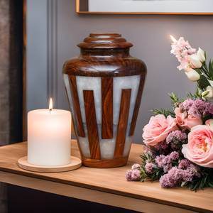 โรสวูดโกศที่ดีที่สุดสําหรับมนุษย์ขนาดใหญ่สําหรับผู้ใหญ่สําหรับการฝังศพด้วยไม้ส่วนบุคคลสําหรับกล่องศพ - Product Image 6