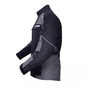 Caractéristiques de motard blindé en textile de haute qualité pour hommes Réflecteurs de conception personnalisée Veste de moto pour hommes - Product Image 2
