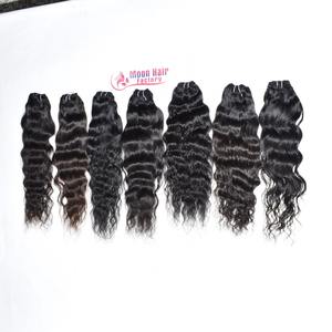 Extensions de cheveux indiens de qualité supérieure, alignées sur les cuticules, ondulées, vierges, brutes, fournisseur en gros, exportateur, à vendre - Product Image 5