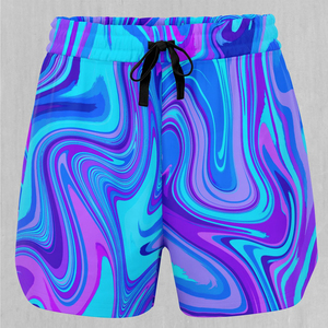 Shorts pour femmes à taille haute en coton 100% de dernière génération, shorts décontractés à la mode avec impression de logo personnalisé 2025 - Product Image 5