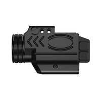 Kombo Senter Laser Taktis Berburu Luar Ruangan 1000 Lumen 830-850nm Paduan Aluminium Dapat Diisi Ulang Jangkauan 500-1500m