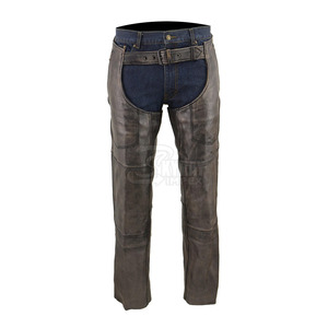 Demi-chaps en cuir d'équitation pour adultes sur mesure choix parfait différents modèles de mini chaps - Product Image 4