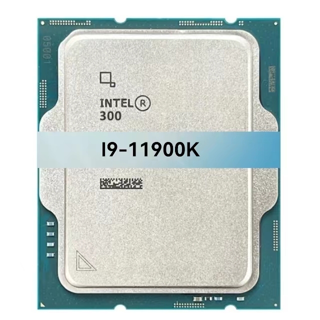 For Intel 11th Generation I9-11900K 11900KF 11900F Desktop CPUs for Gaming Packaged in Tray-Used and New