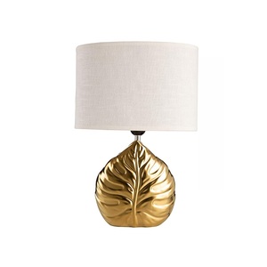 Top Trending Creative Vintage Metal Golden Tree Table <b>Lamp</b> With Black Shade Sample Available in INDIA Handmade Design - Product Image 5