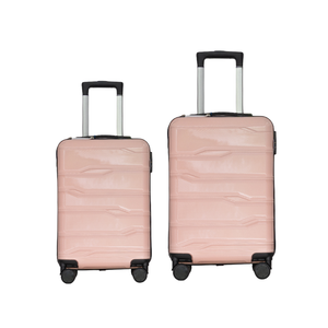 Comparable Elegance Carry on Luggage 2105 Abs Pc Sturdy Pp Handle <b>Suitcase</b> Set of 3 Polyester Lining Hung Phat Factory - Product Image 1