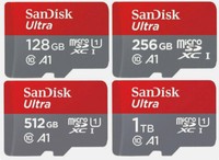 Tarjeta de Memoria SanDisk Ultra 100% Original de 512 GB, 120 MB/s, SDSQUAC