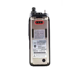 IC-A25N Le nouvel émetteur-récepteur portable à bande aérienne 118.000-136.992MHz <span class=keywords><strong>radio</strong></span> de talkie-walkie d'aviation portable IC-A25NE GPS intégré - Product Image 4
