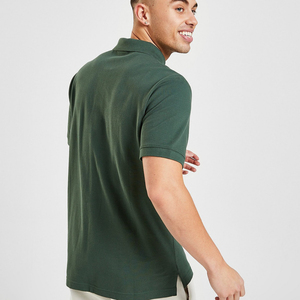 Haute qualité personnalisé hommes pour polos en gros décontracté intelligent brodé T-Shirts pour le sport solide motif tricoté tissu - Product Image 3