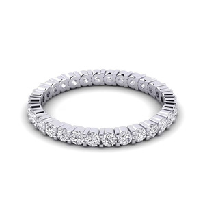 Custom Lab Grown Diamond Round Cut <b>Ring</b> 14k Gold Luxury Women's RIZTA JEWELS Filled Diamonds DE Color Wedding Engagement Gift - Product Image 3