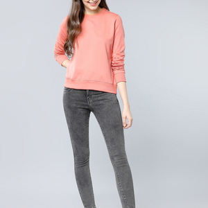 Sudadera de Invierno Premium para Mujer, Estilo Nuevo, 100% Algodón, Felpa, Ropa Casual, Marca Privada, Venta al por Mayor, Precio Bajo - Product Image 5