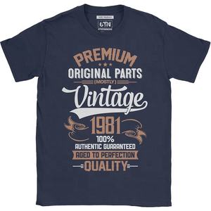 Camiseta azul marino cuello redondo 100% algodón secado rápido y estampado informal servicio OEM Top de punto de moda para hombres - Product Image 3