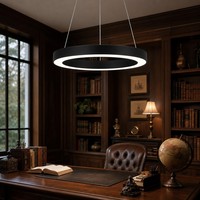 Lampes suspendues LED pour salle d'étude 800 mm, luminaire de plafond sans joint, coin académique