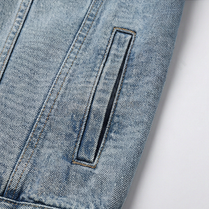 Chaqueta Vaquera Casual Entallada para Hombre, Reversible, el Mejor Diseño, Alta Calidad, Prenda Exterior Moderna, Duradera y a la Moda - Product Image 5