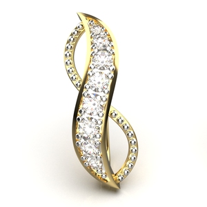 Ishi Diamonds' Enchanting 18k Gold Lab-Grown Diamond <b>Cuff</b> <b>Earrings</b> Fine Jewelry - Product Image 5