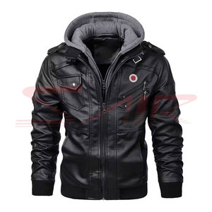 Blouson Moto Hiver Homme Grande Taille Personnalisé Style Streetwear Ample Respirant Imperméable en Coton Tricoté de Mouton – Vente en Gros - Product Image 1