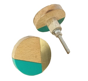 Bouton en bois traditionnel tirer armoire tiroir pour la maison commode porte armoire meubles décoratif cuisine armoire poignée boutons - Product Image 1