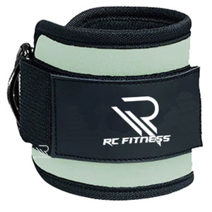 Sangles de cheville de fitness pour la gym avec bande de résistance et boucle réglable en cuir pour adultes - Product Image 4