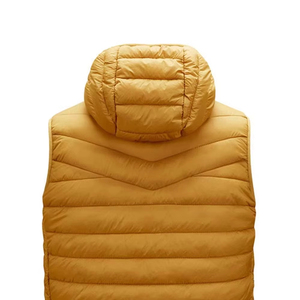 เสื้อกั๊กพัฟเฟอร์แบบมีซับใน แขนสั้น สีสันตามสั่ง คุณภาพสูง สำหรับผู้ชาย รุ่น OEM ที่ดีที่สุด - Product Image 5