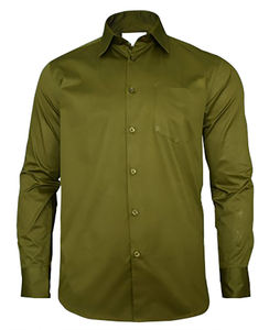 เสื้อเชิ้ตผ้าฝ้าย100% กันยับของผู้ชายเสื้อเชิ้ตฤดูร้อนลายดอกไม้ผ้าสักหลาดอย่างดีหรูหราสำหรับซัพพลายเออร์บังกลาเทศ - Product Image 3