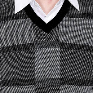 Pulls légers pour hommes à prix réduit Pulls à col en V pour hommes de marque privée Pulls pour hommes de grande taille - Product Image 6