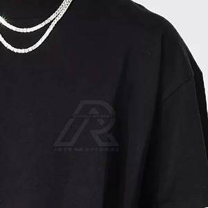 Camiseta extragrande de algodón 100% para hombre, cómoda, transpirable, de manga corta para uso diario - Product Image 3