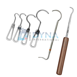 CE certified Set of 6 Suture Graft & <b>Wire</b> Passers Orthopedic Surgical Instruments Premium Stainless Steel - Product Image 6