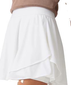 กระโปรงกีฬาสั้นแขนกุดสำหรับผู้หญิง ระบายอากาศได้ดี ผลิตจากโพลีเอสเตอร์ เหมาะสำหรับออกกำลังกาย ยิม โยคะ พร้อมปักชื่อทีมตามสั่ง สำหรับเทนนิสและกอล์ฟ - Product Image 5