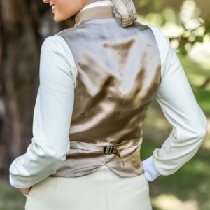 Chaleco de chaqueta de mujer con cuello vuelto, precio de venta completo, chaleco de mujer de moda, venta al por mayor personalizado - Product Image 5