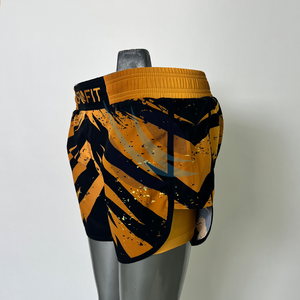 Shorts de MMA Personalizados, Elásticos, Ligeros y Transpirables para Mujer, de Secado Rápido, Cintura Alta, para Muay Thai, Boxeo, Gimnasio, Artes Marciales, 2 en 1 - Product Image 3