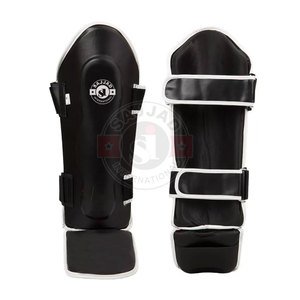 Shin Guard <b>Pads</b> MMA Leg Foot Guards Muay Thai Kick Boxing MMA Training - Product Image 1