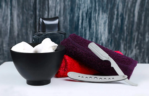 มีดโกนสำหรับร้านตัดผมมืออาชีพแบบคลาสสิกซามูไรตัดคอที่มีคุณภาพโดย anaif - Product Image 5