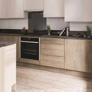 SANYANG Hot Selling 2026 Customized Modern <b>Storage</b> Furniture High Gloss Lacquer Kitchen <b>Cabinet</b> RTA from Vietnam Manufacturer - Product Image 3
