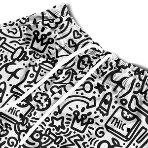 กางเกงขาสั้นลำลองสำหรับฤดูร้อนแบบ unisex ขายดี ผ้าตาข่าย โพลีเอสเตอร์ 100% ปิดด้วยเชือกผูก กันน้ำ ขนาดสั่งทำได้ แห้งเร็ว ระบายอากาศดี สีพื้น - Product Image 6