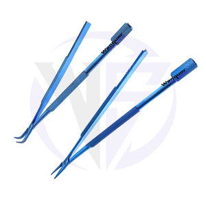 ใบมีดไทเทเนียมแบบตรงและโค้ง2แบบที่จับเครื่องมือสแตนเลส - Product Image 6