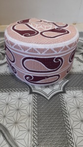 New Arrival Men's Tupi Topi Prayer <b>Cap</b> Muslim <b>Hat</b> in Embroidered Daily Outdoor Use Exported Bangladesh All Seasons - Product Image 2