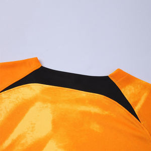 Maillot de football respirant imprimé de couleur jaune, service OEM sur mesure, maillot de football de haute qualité pour hommes - Product Image 6