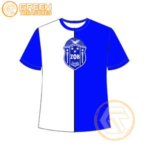 Venta al por mayor personalizada Zeta Phi Beta mujeres camiseta hermandad ropa algodón camisetas más finas mujeres fraternidad prendas - Product Image 6