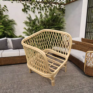 Table basse en rotin/osier de style moderne Produit écologique de qualité Fabriqué au Vietnam Table en bambou du Viet Nam - Product Image 1