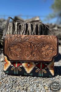 Bolso de mano de estilo de cuero genuino Vintage hecho a mano, bolso de mensajero, bolsos cruzados, bolsos de cuero de vaca para mujeres y niñas - Product Image 4