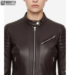 Good Price Custom Made Fashionable High Quality <b>Women</b> Stylish <b>Leather</b> Jacket In Different Colors Available In <b>Women</b> <b>Leather</b> - Product Image 4