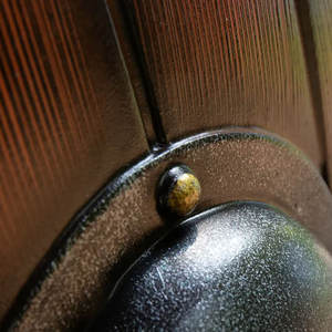 Nouveau design unique, bouclier viking en acier damas lourd, fabrication professionnelle médiévale, fabrication sur mesure, bricolage, OEM, cuir à haute teneur en carbone - Product Image 4