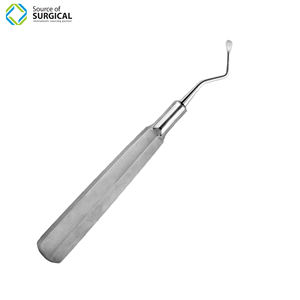 Cureta Ósea para Alveoplastia, Elevador Perióstico Manual de Acero para Implantología Dental, Periotomo, Lima Ósea y Sonda Exploradora - Product Image 3