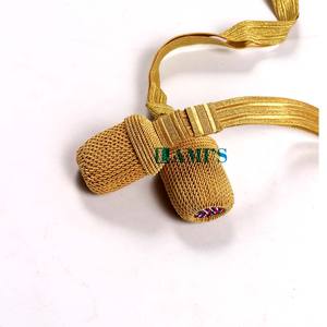Noeud de sabre uniforme de haute qualité fil d'or Noeuds de sabre d'officier en gros Noeuds de sabre de cérémonie décoratifs - Product Image 2