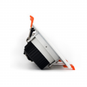 Foco LED blanco GU5.3 moderno de 5W, luz descendente empotrada doble, luz de techo LED cuadrada, uso interior de aluminio para oficina de Hotel - Product Image 3