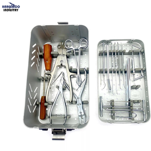 ชุดเครื่องมือผ่าตัดกระดูกขนาดเล็ก ยี่ห้อสั่งทำพิเศษ ชุดอุปกรณ์ศัลยกรรมกระดูกและข้อ ทำจากสแตนเลสคุณภาพสูง ใช้งานด้วยมือ - Product Image 1