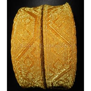 Adult Fancy Officer Uniform Vestment with <b>Gold</b> Mylar Braid <b>Trim</b> for Costume or Formal Wear - Product Image 3